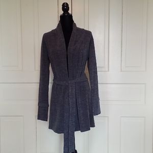 COPY - Boutique open front with tie sweater